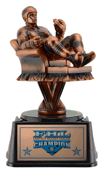 Fantasy Hockey Resin Trophy Awards Unlimited