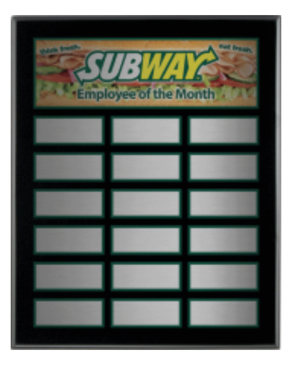 Corporate Annual Plaque
