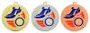 Track Sunray Sculptured Iron Medals