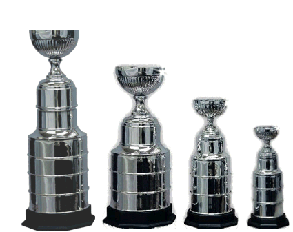 Stanley Cup replica, trophies and awards