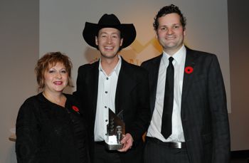 Paul Brandt received the Alberta Music Award for his Lifetime Achievement Award from the Alberta Music Association