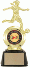 Soccer 2&quot; Holder Trophy, F