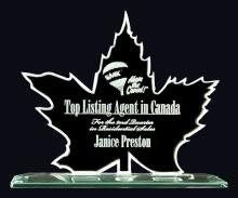 Maple Leaf Jade Glass Award