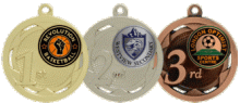 1st, 2nd, 3rd Place Strata Medals