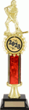 Ribbon Star Column Trophy