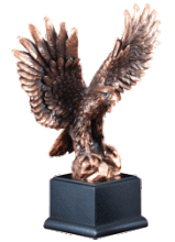 Wing Spread eagle trophy