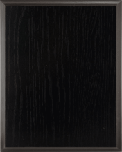 Black ash plaque