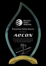 Hercules Gold Aluminum &amp; Glass Award