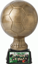 Extra Large Soccer Trophy on Base