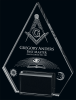 Marquis Pyramid Optic Crystal Award