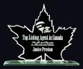 Maple Leaf Jade Glass Award