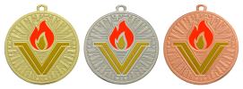 Victory Sunray Sculptured Iron Medal