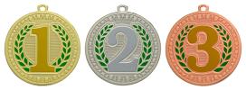 Sunray Sculptured Iron Medals