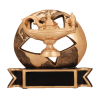 Globe Lamp of Knowledge Resin Trophy