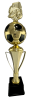 Calcio Soccer Trophy with Figure