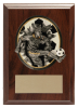 Soccer Blow-out Plaque, Female