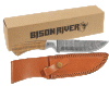 Bison River Damascus Steel Fixed Blade Knife