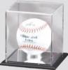 Mirrored Gameball Display Case - Softball